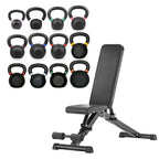 Cast Iron Kettlebell Weights – 2kg to 40kg