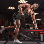 Adjustable Dumbbells & Barbell Set (20 kg / 25 kg / 30 kg) – 2-in-1 Home Gym Free Weights