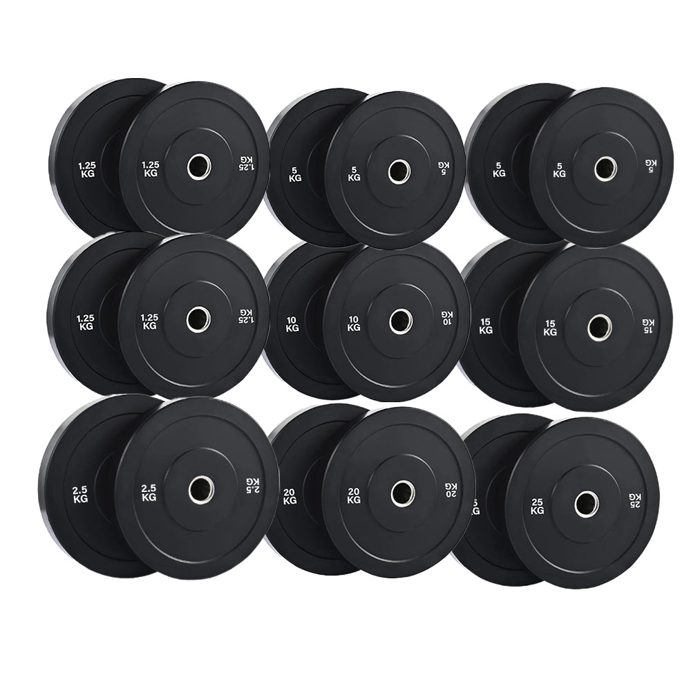 Olympic Bumper Weight Plates – Rubber Coated