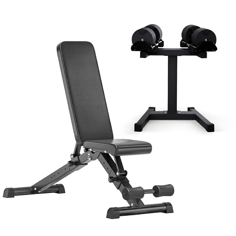 Adjustable Dumbbells 40kg & 50kg – Quick Dial Round Weights for Home Gym