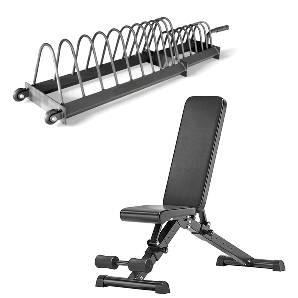 Extended Weight Plate Storage Rack | HomeGymDeals UK