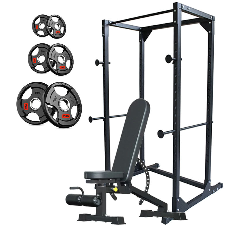Heavy Duty Adjustable Power Rack