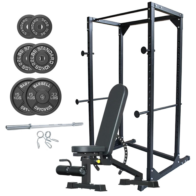 Heavy Duty Adjustable Power Rack