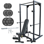 Heavy Duty Adjustable Power Rack