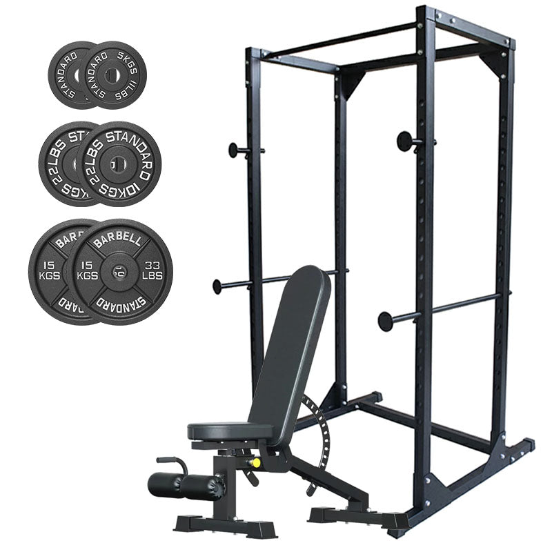 Heavy Duty Adjustable Power Rack