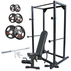 Heavy Duty Adjustable Power Rack