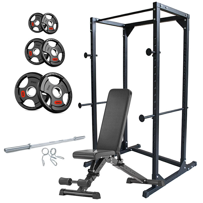 Heavy Duty Adjustable Power Rack