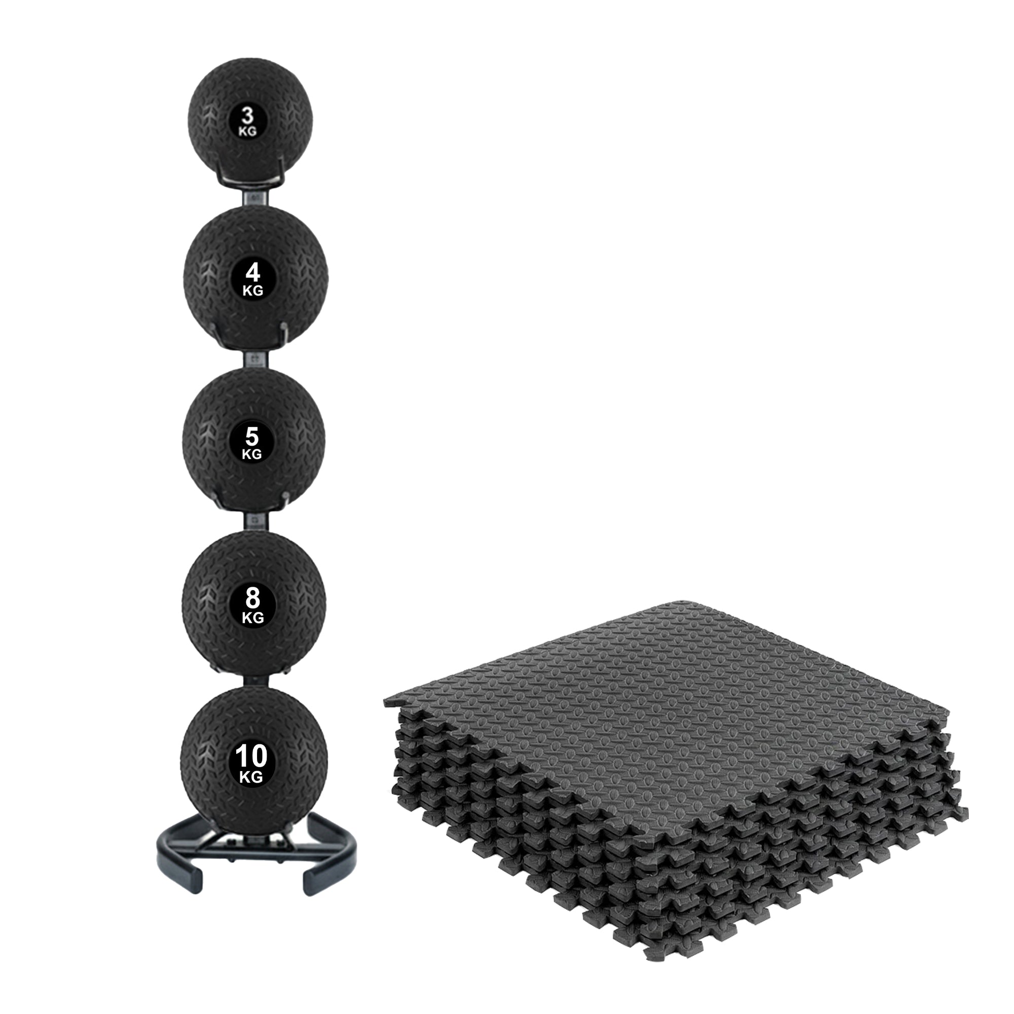 Treaded Slam Balls – Heavy-Duty No-Bounce Power Training Ball