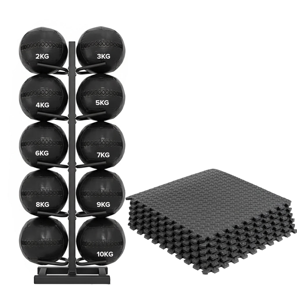 Non-Bounce Rubber Medicine Balls 3–25KG | HomeGymDeals UK