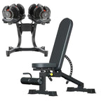 Adjustable Dumbbell Stand – Heavy-Duty Storage Rack for Home Gym