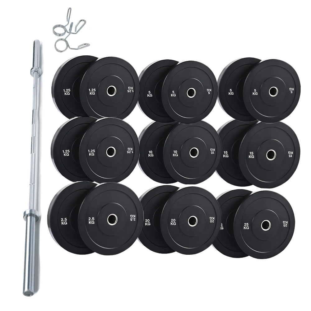 Olympic Bumper Weight Plates – Rubber Coated