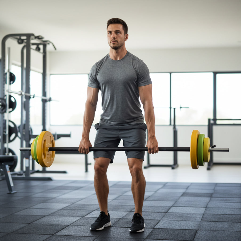 Adjustable Dumbbells & Barbell Set 65kg – 2-in-1 Free Weights for Home Gym