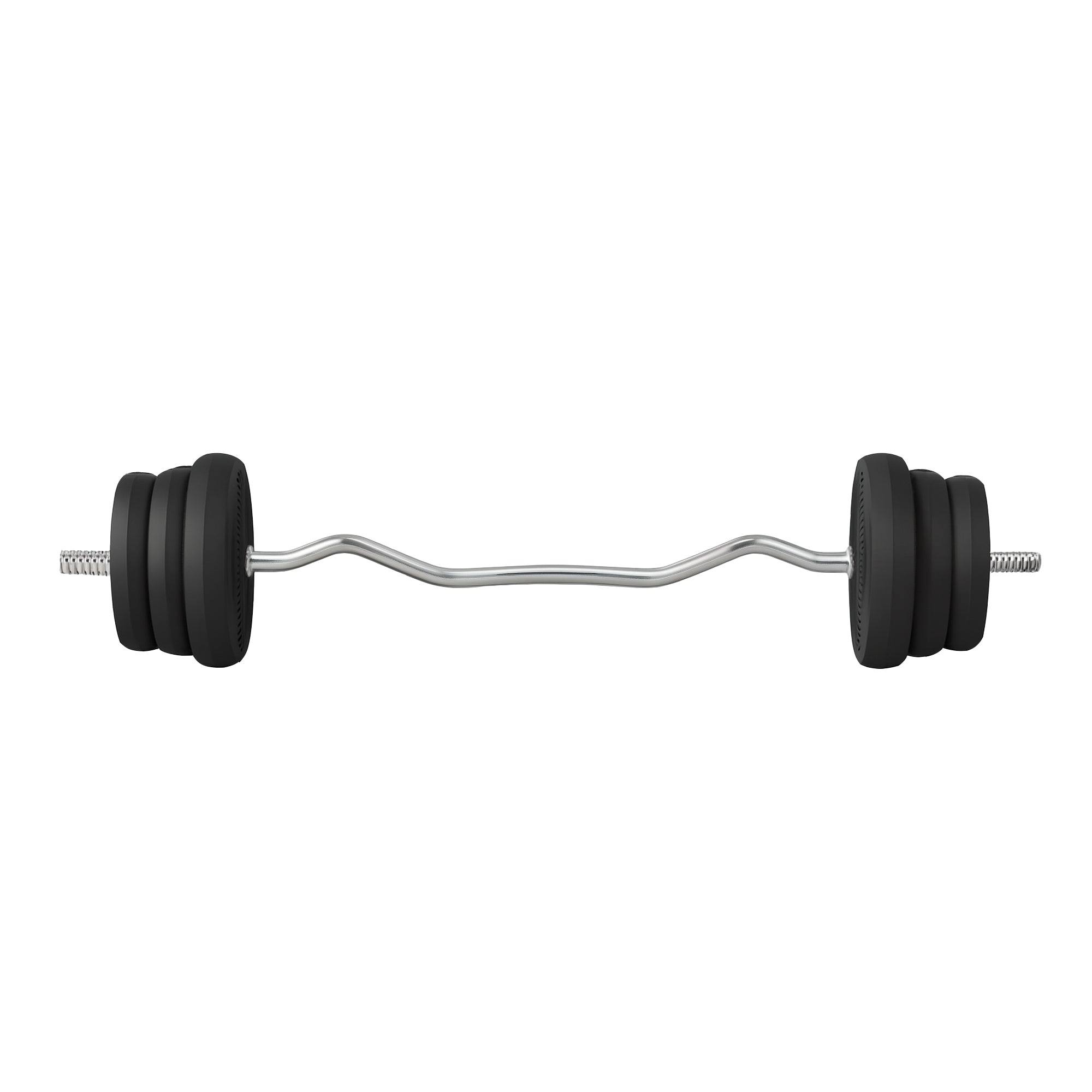 Adjustable Dumbbells & Barbell Set 65kg – 2-in-1 Free Weights for Home Gym