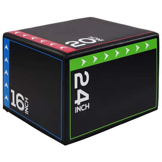 Soft Plyometric Jump Box – Foam Jump Box for CrossFit & Home Gym Training