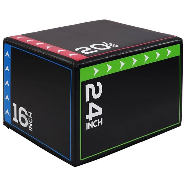 Soft Plyometric Jump Box – Foam Jump Box for CrossFit & Home Gym Training
