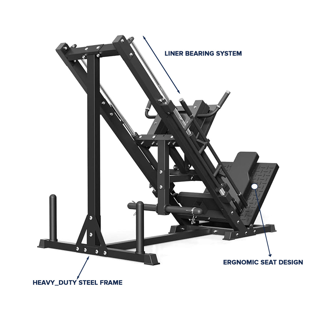 Commercial Leg Press & Hack Squat Machine | HomeGym UK