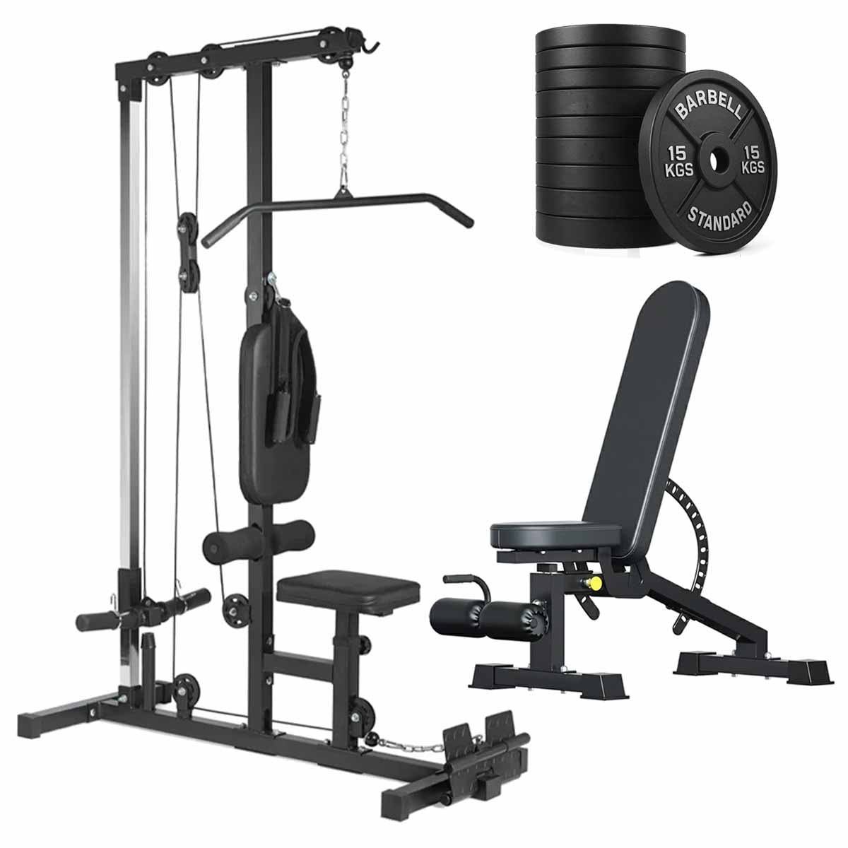 Cable Machine Power Cage – Multi-Function Home Gym Rack