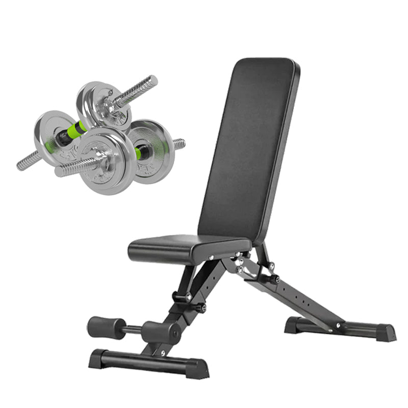 20kg Adjustable Steel Dumbbell Set – Walnut Handle Free Weights for Home Gym