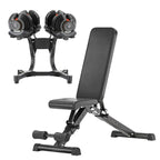 Adjustable Dumbbell Set 24kg (53lbs) | HomeGymDeals UK