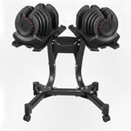 Adjustable Dumbbell Set with Stand