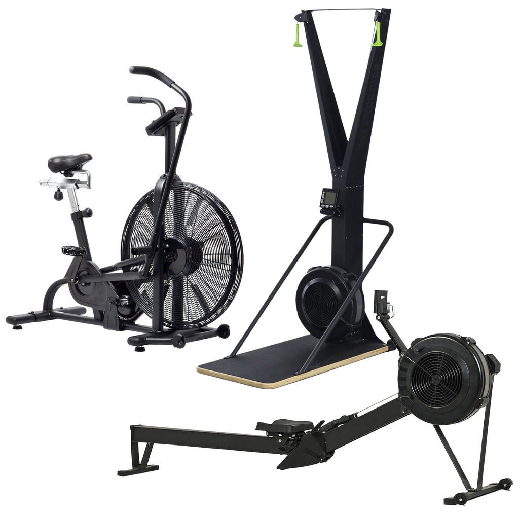 Air Bike Ski Erg Rower Bundle