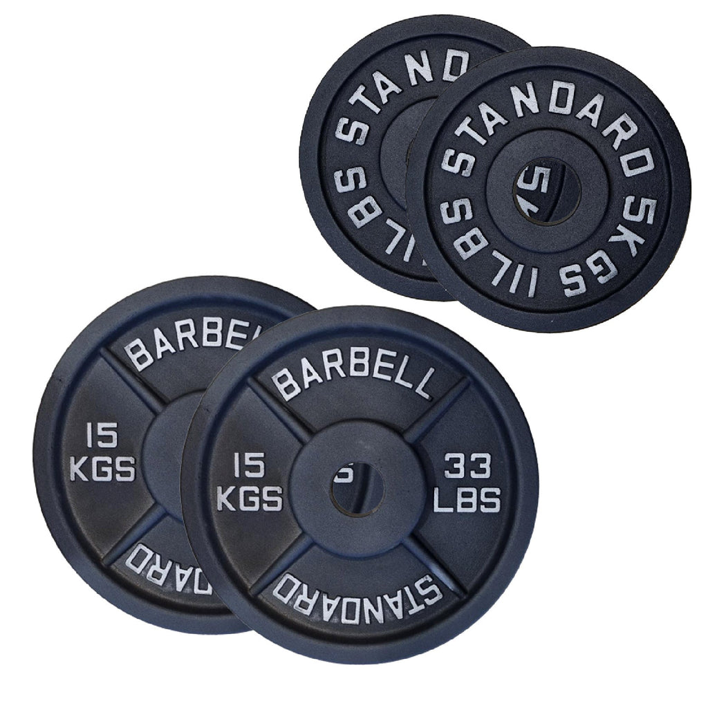 Cast Iron Weight Plates – Standard & Olympic Size in UK