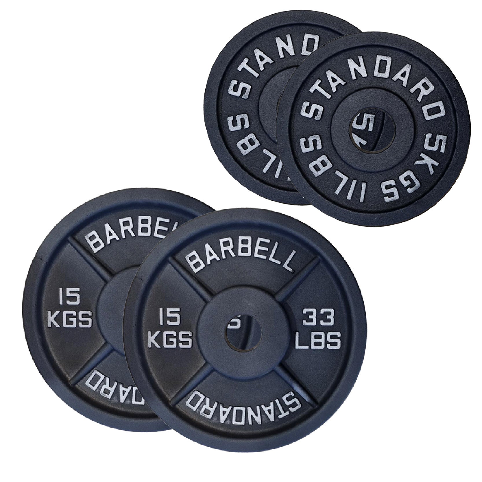 Cast Iron Weight Plates – Standard & Olympic Size in UK