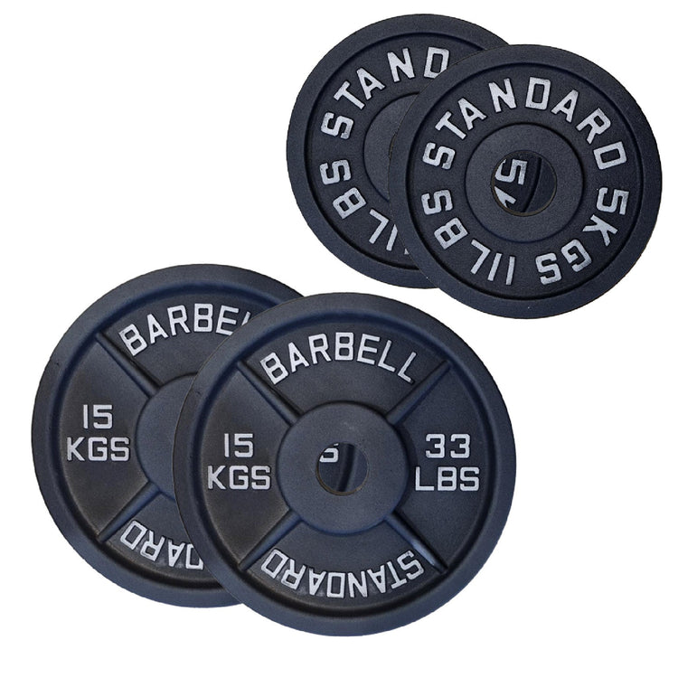 Cast Iron Weight Plates – Standard & Olympic Size in UK