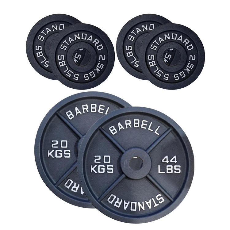 Cast Iron Weight Plates – Standard & Olympic Size in UK