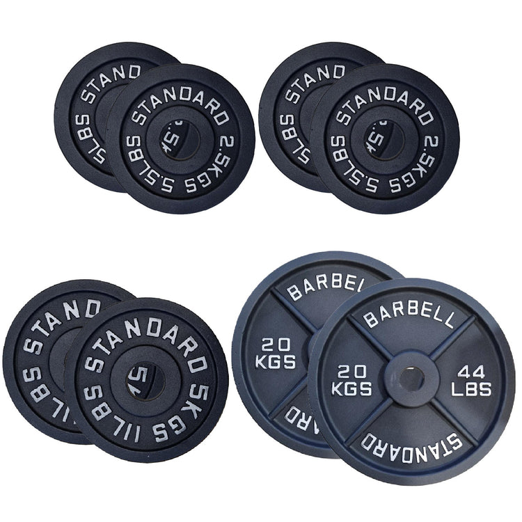 Cast Iron Weight Plates – Standard & Olympic Size in UK