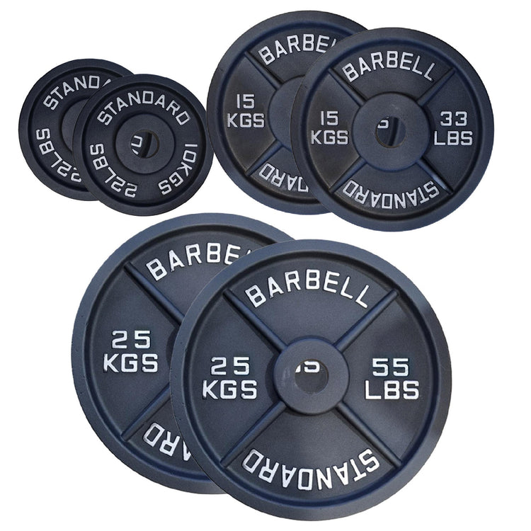 Cast Iron Weight Plates – Standard & Olympic Size in UK