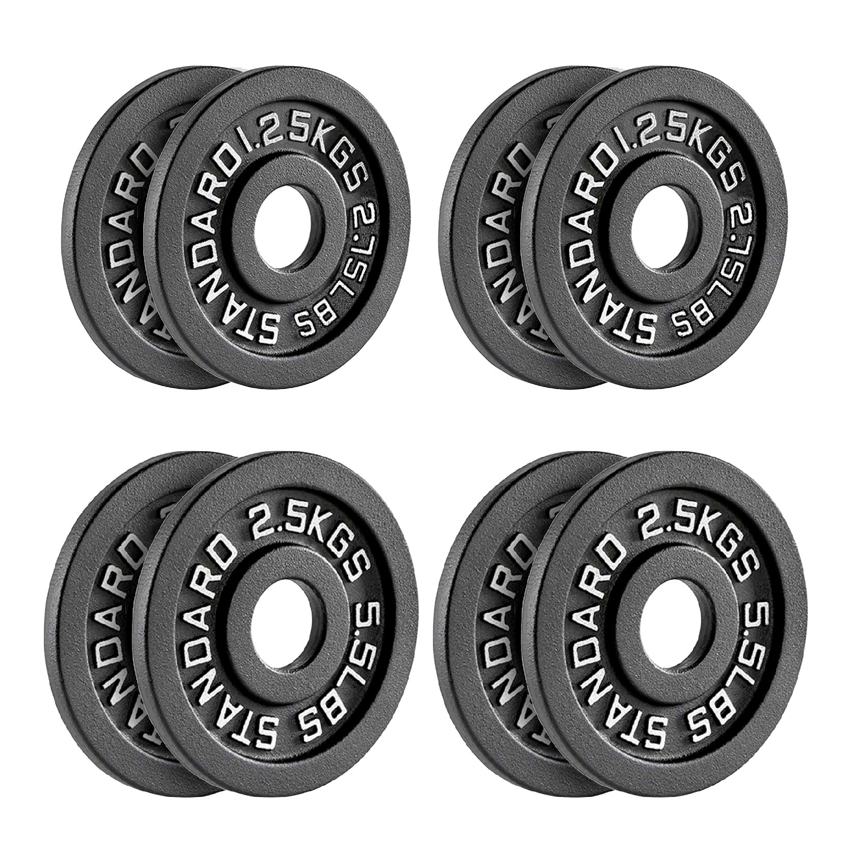 Cast Iron Weight Plates – Standard & Olympic Size in UK