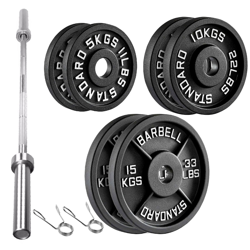 Cast Iron Weight Plates – Standard & Olympic Size in UK