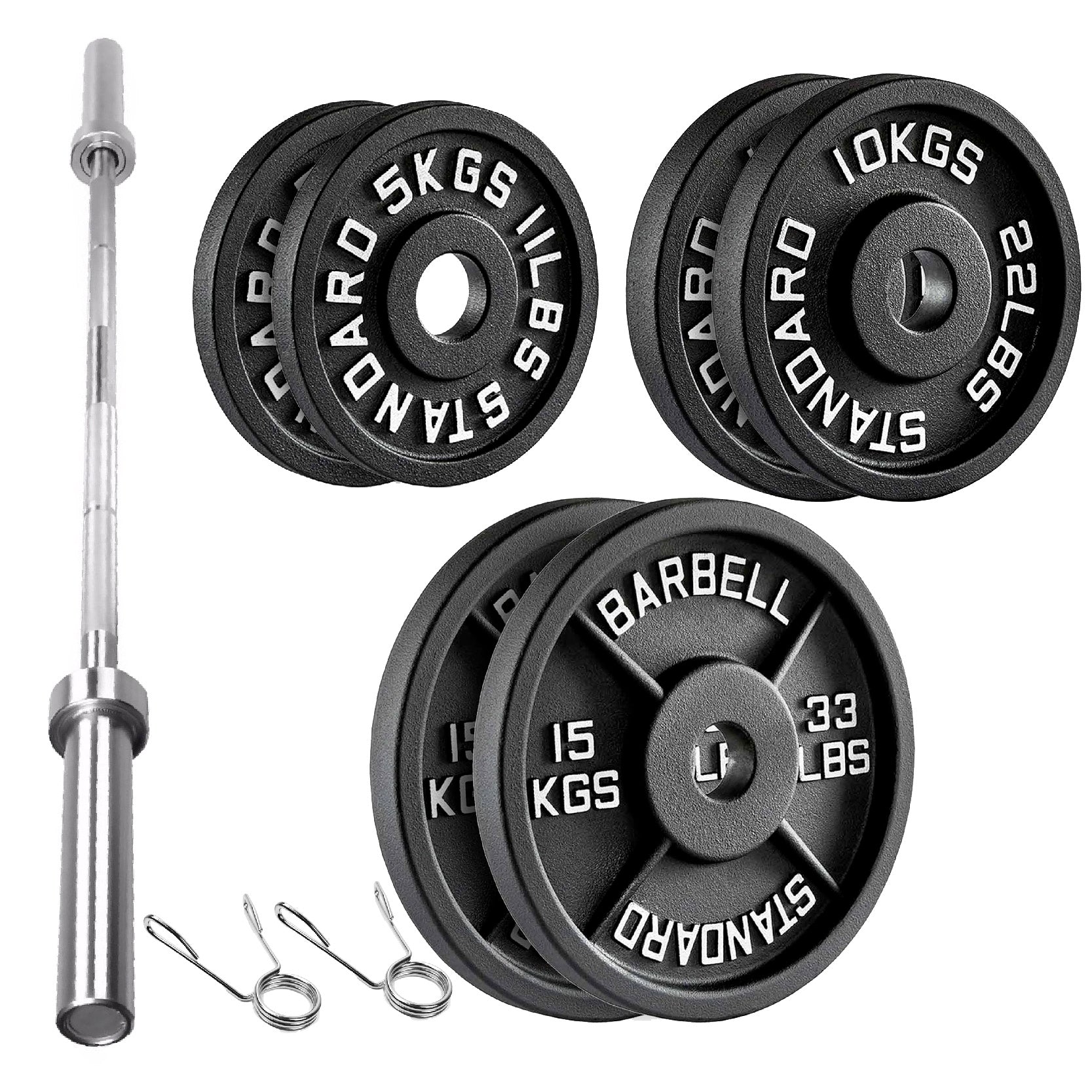Cast Iron Weight Plates – Standard & Olympic Size in UK