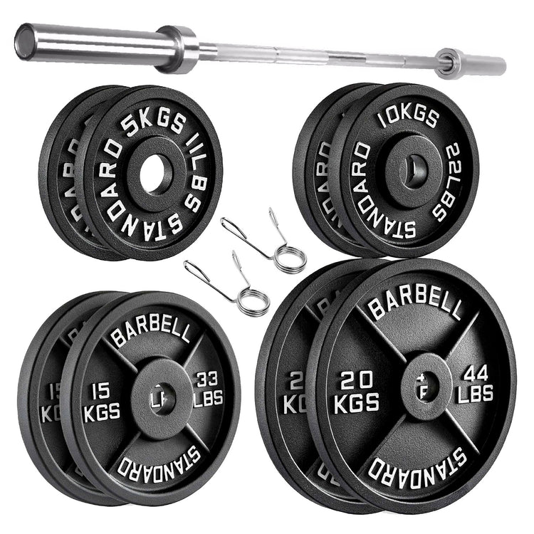 Cast Iron Weight Plates – Standard & Olympic Size in UK