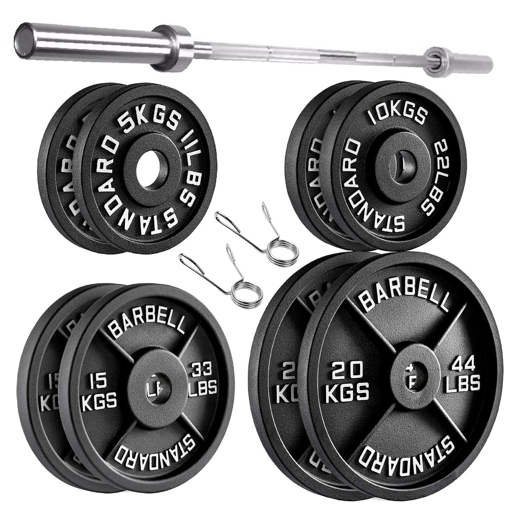 Cast Iron Weight Plates – Standard & Olympic Size in UK