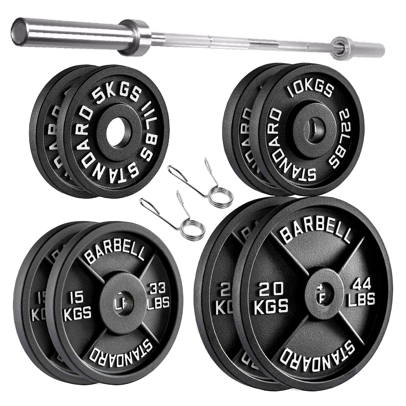 Cast Iron Weight Plates – Standard & Olympic Size in UK