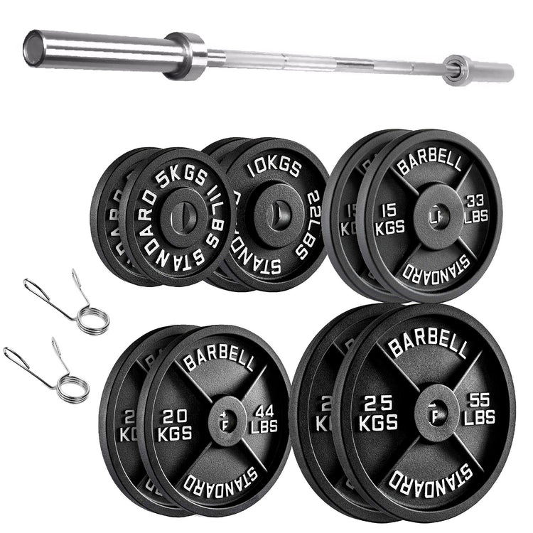 Cast Iron Weight Plates – Standard & Olympic Size in UK
