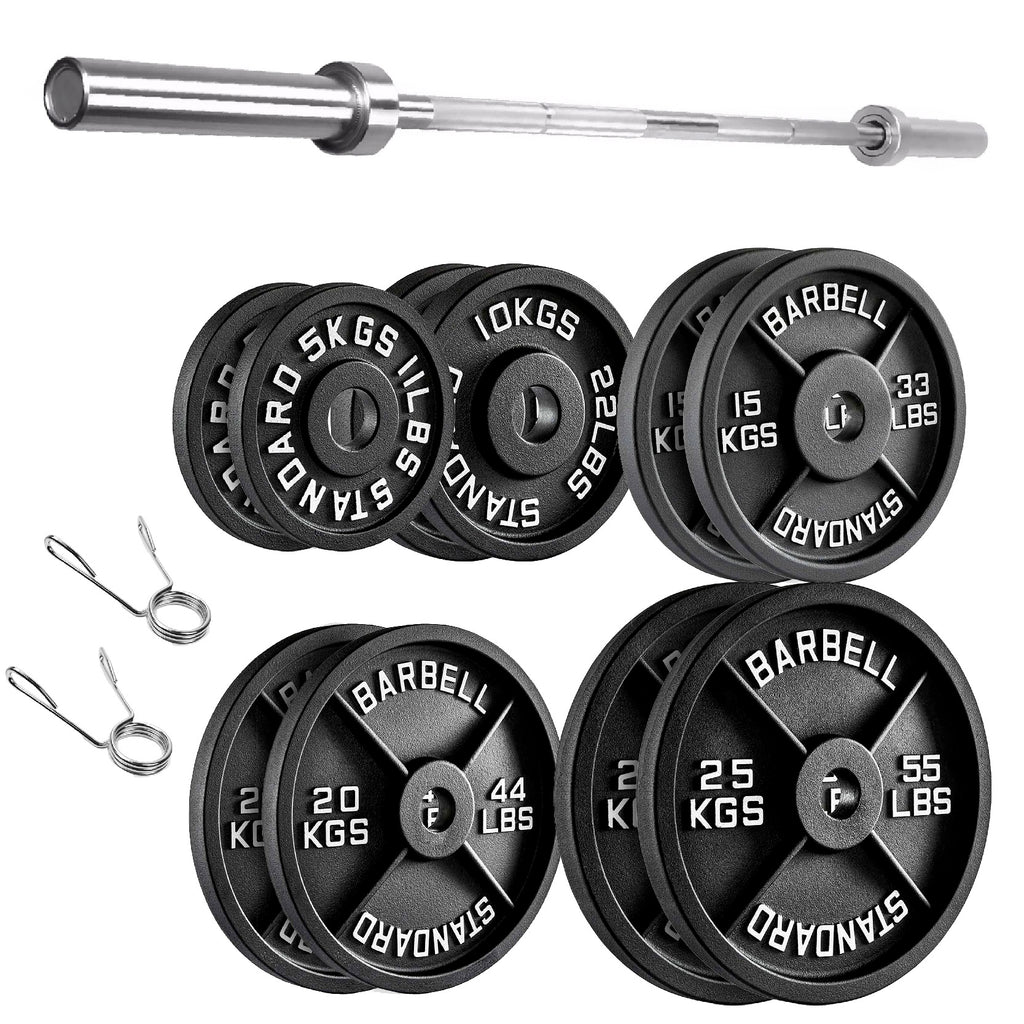 Cast Iron Weight Plates – Standard & Olympic Size in UK