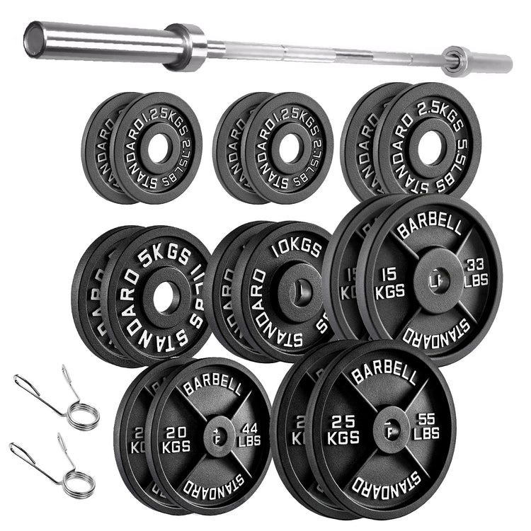 Cast Iron Weight Plates – Standard & Olympic Size in UK