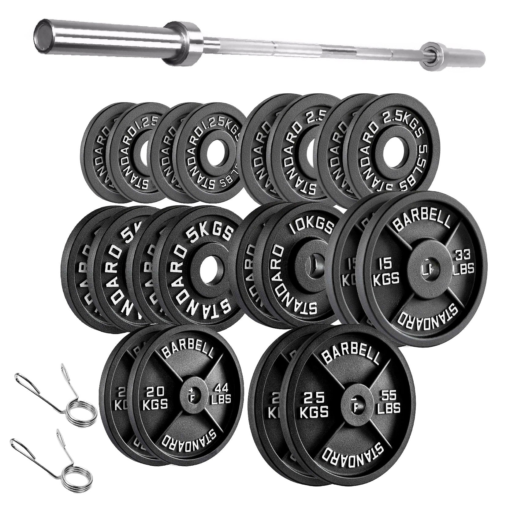 Cast Iron Weight Plates – Standard & Olympic Size in UK