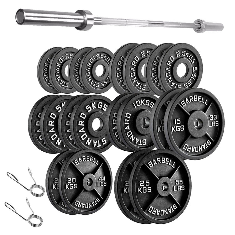 Cast Iron Weight Plates – Standard & Olympic Size in UK