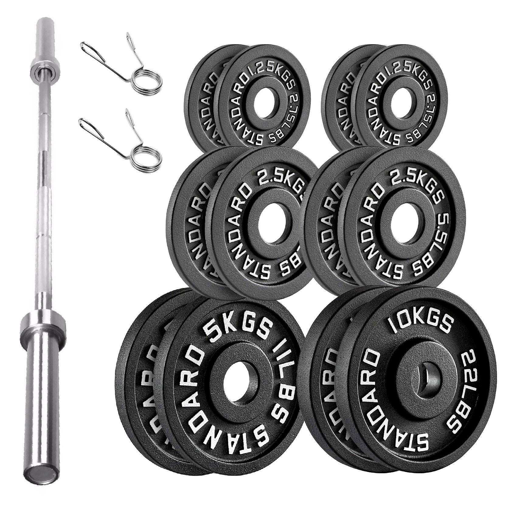 Cast Iron Weight Plates – Standard & Olympic Size in UK