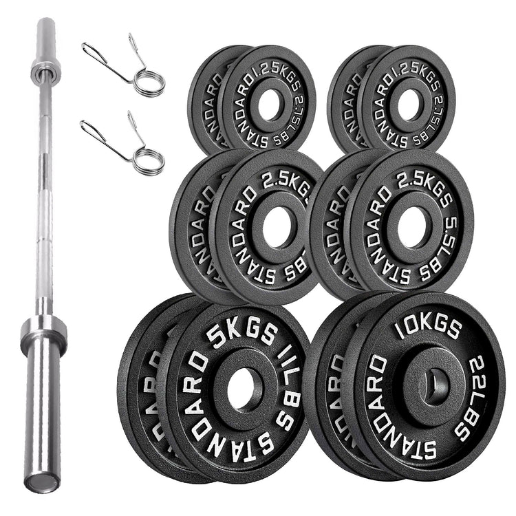 Cast Iron Weight Plates – Standard & Olympic Size in UK