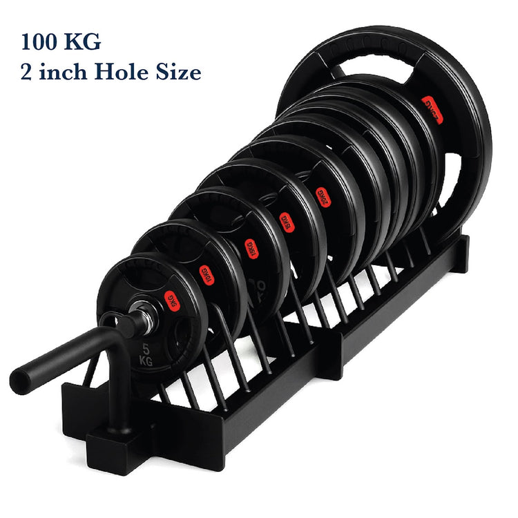 Extended Weight Plate Storage Rack