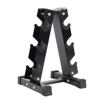 3 Pair Hex Dumbbell Set with 3 Tier Tree Rack