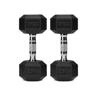 Rubber Hex Dumbbell Set for Your Home Gym