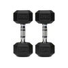 Hex Dumbbell Set – Rubber-Coated Weights for Home & Gym UK