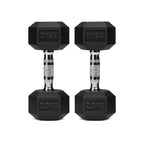 Hex Dumbbell Set – Rubber-Coated Weights for Home & Gym UK