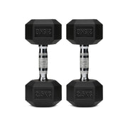 Hex Dumbbell Pairs – Rubber Hex Dumbbells for Home Gym